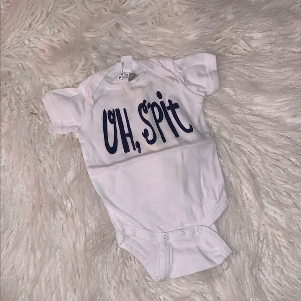 Oh spit onesie